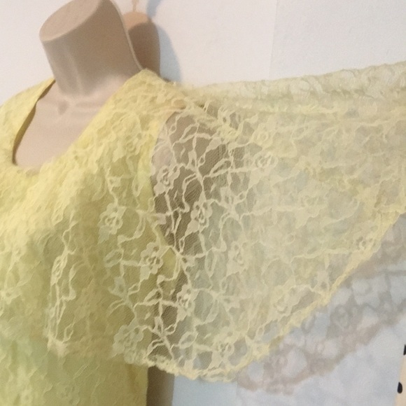 VTG gorgeous lace mid century cocktail dress - Picture 6 of 8